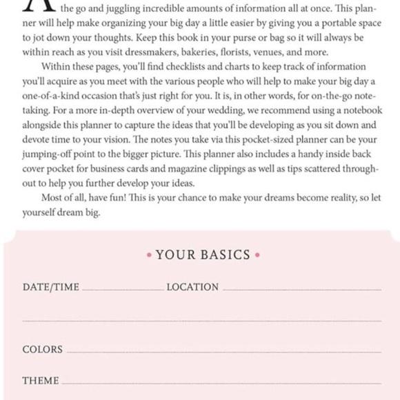 The Wedding Planner Checklist: A Portable Guide to Organizing Your Dream Wedding - Picture 2 of 6